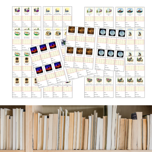Grey RWI Book Marks All standard books plus Non Fiction with Record