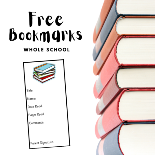 Free Printable Bookmarks - perfect with our RWI bookmarks | Teaching ...