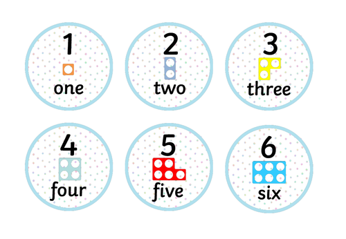 Number Circles with Numicon representation