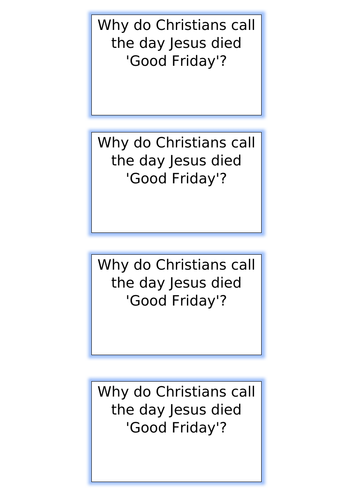 why-do-christians-call-the-day-jesus-died-good-friday-unit-of-work