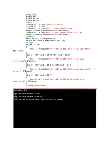 Unit 4 - Programming Bundle (ACHIEVED DISTINCTION OVERALL) | Teaching ...