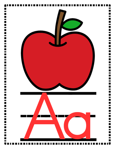 Letter A Hands On Centers | Teaching Resources