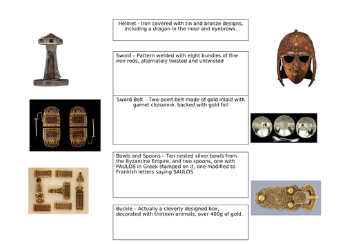 Anglo Saxon Life Teaching Resources