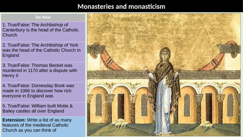 Monasteries monasticism