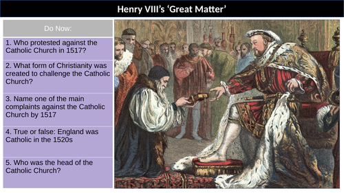 Henry VIII Great Matter