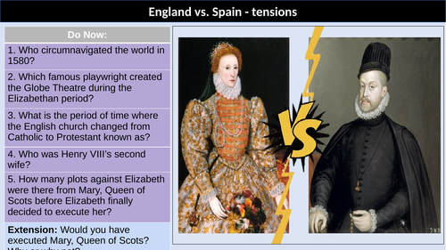 England Spain Conflict