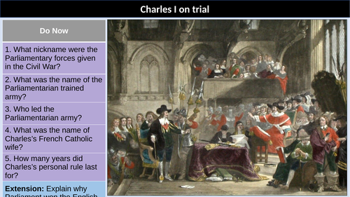 Charles I Trial and execution
