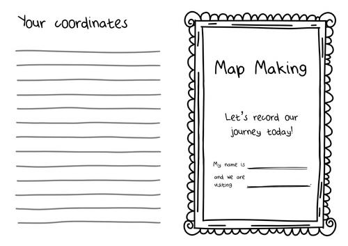 Map Making Class trip Activity | Teaching Resources