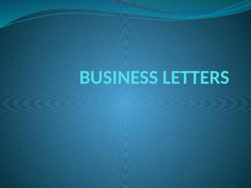 BTEC Level 1/Level 2 Business Unit 10: Using Business Documentation ...