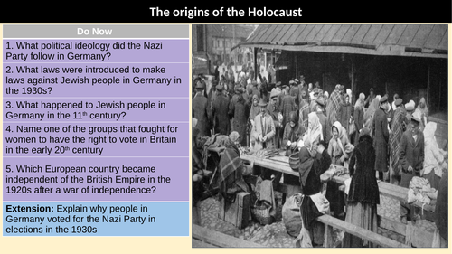 Holocaust Origins
