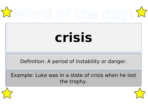 Year 3 Word of the Day Posters | Teaching Resources