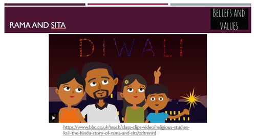 RE Hinduism - Rama and Sita | Teaching Resources