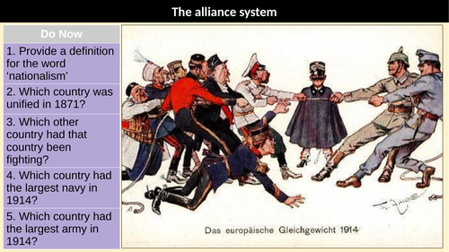 WW1 Alliance System