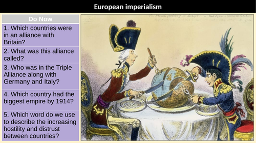 European imperialism WW1