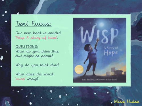 English - Wisp L1 (Upper KS2)