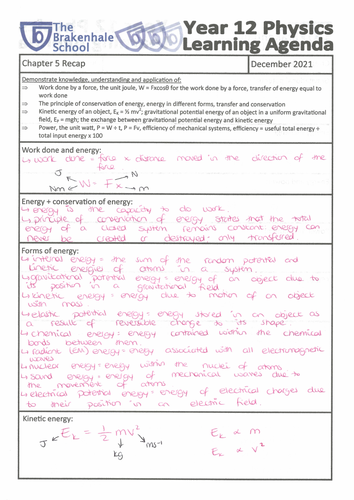 OCR Physics A Chapter 5 Module | Teaching Resources