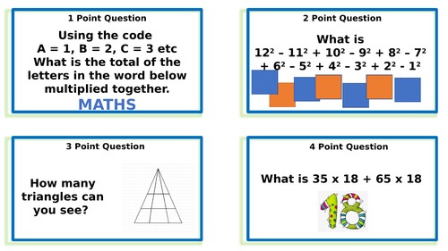 maths problem solving questions ppt