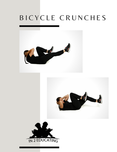 Bicycle crunches | Teaching Resources