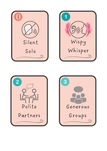 noise-level-cards-display-teaching-resources
