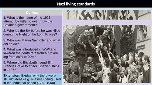 Nazi living standards