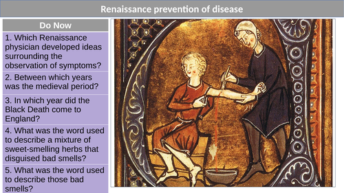 Renaissance prevention of disease
