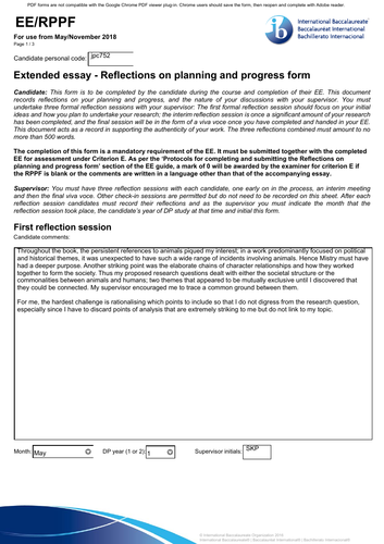 extended essay rppf form 2022