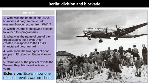 Berlin division blockade