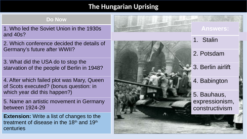 Cold War Hungarian Uprising