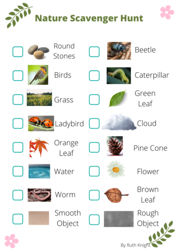 Nature Scavenger Hunt | Teaching Resources