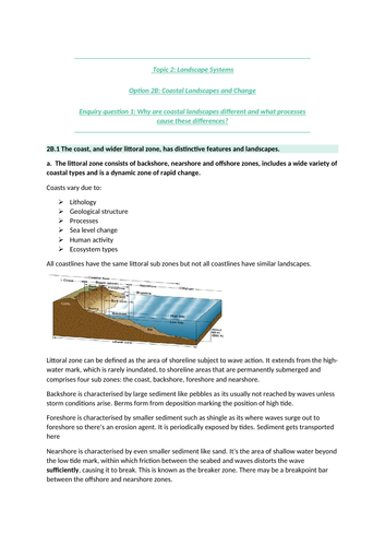 A Level Geography Edexcel A* Notes | Teaching Resources