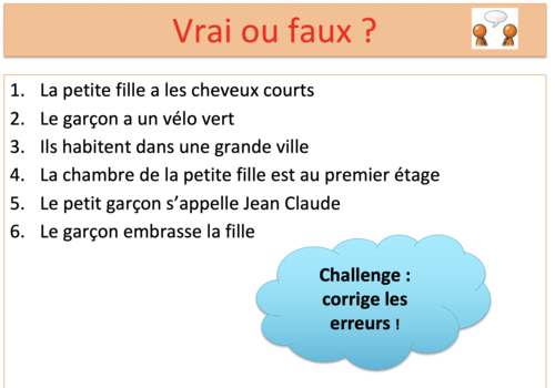 Les crayons - court métrage Y9/Y10 French | Teaching Resources