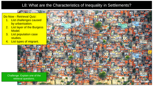 Favelas Urban Inequality