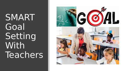 Teacher Goal Setting PowerPoint