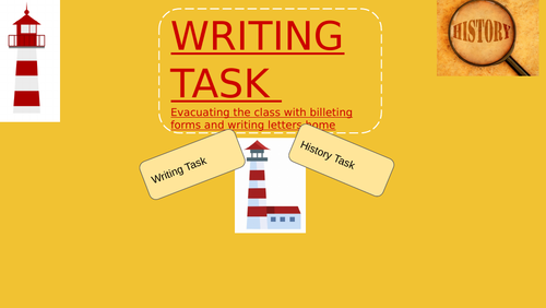 Evacuee writing lesson: letter writing and mock evacuation activity KS2 ...