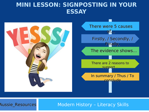 signposting in essay writing