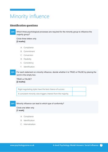 aqa psychology research methods exam questions