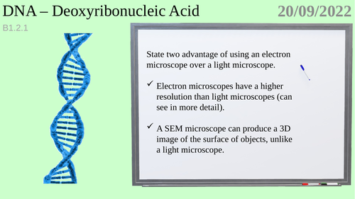 B1.2.1 DNA GCSE Biology | Teaching Resources