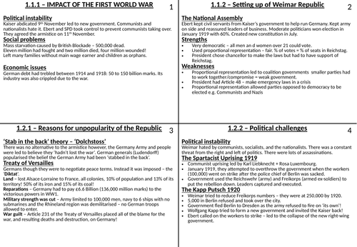 Edexcel History Gcse Past Papers Weimar And Nazi Germany Mark Scheme