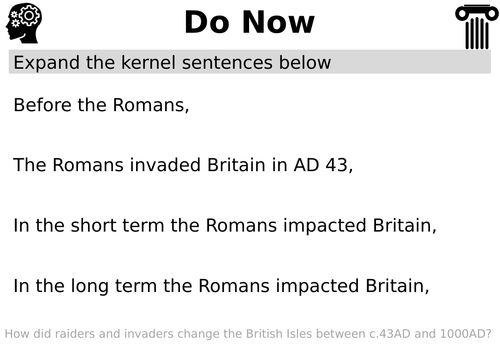 KS3 - Migration Through Time Saxons Founders of England?