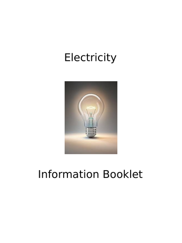 Electricity Unit - Year 4 | Teaching Resources
