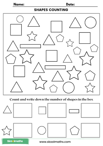 2D and 3D Shapes Worksheet Bundle for KS1 Geometry | Teaching Resources