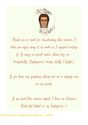 EDITABLE Free Writing Guidelines | Teaching Resources