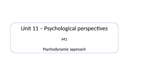 unit 11 psychological perspectives assignment 2