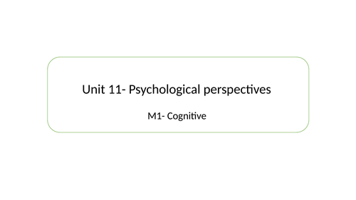 unit 11 psychological perspectives assignment 2