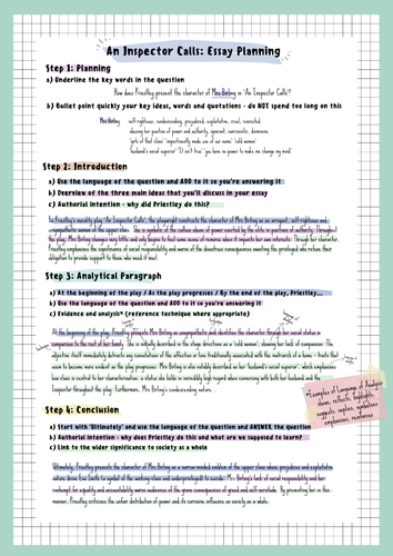mr birling grade 9 essay pdf