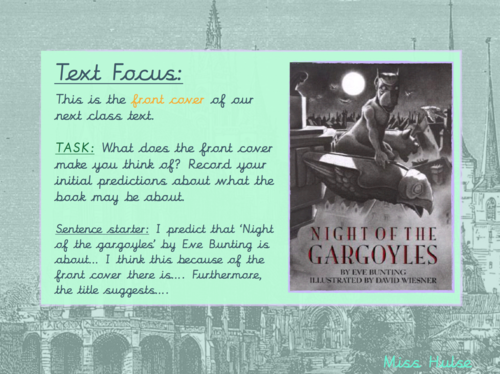 English - Night of the Gargoyles L1 (Upper KS2)