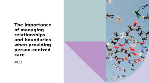 A8 full resource T Level Health person centred care | Teaching Resources
