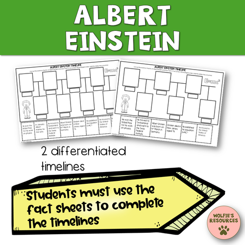 Albert Einstein Primary Resource Sheet – AJRUZ