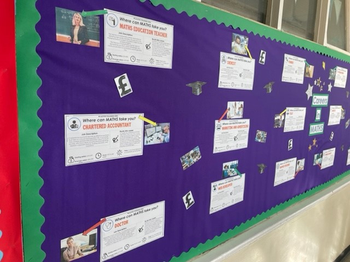 Careers in MATHS - Wall Display | Teaching Resources