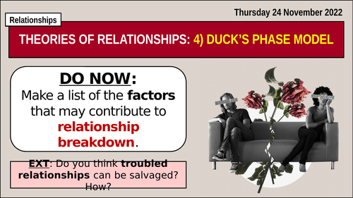 A-Level Psychology - DUCK'S PHASE MODEL OF RELATIONSHIP BREAKDOWN ...